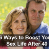 Sex Life after 40