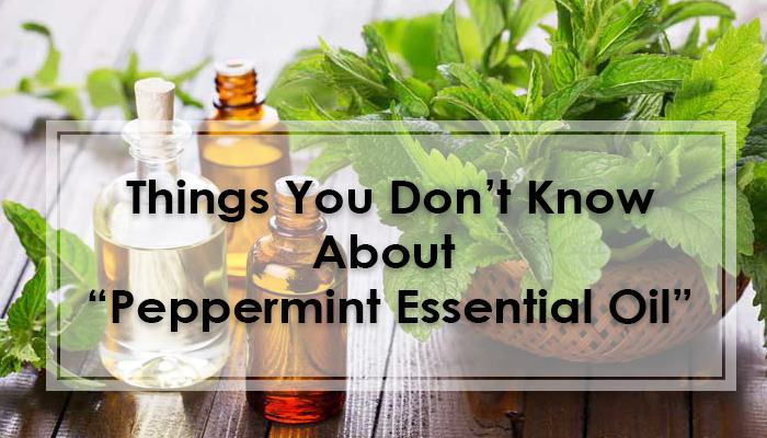 smelling peppermint oil benefits